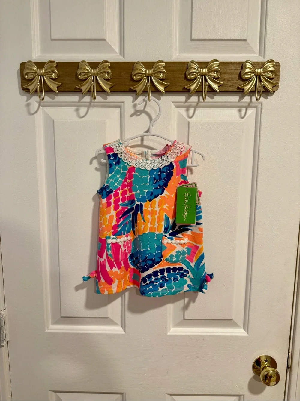 Lilly Pulitzer NWT Baby Girl Shift Dress Goombay Smashed in Size 6-12 months